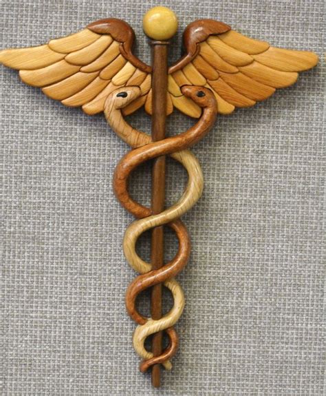 caduceus of Hermes staffs